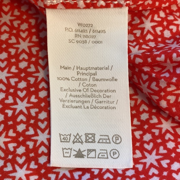 Boden Flowy Blouse size 10 US - Picture 6 of 6